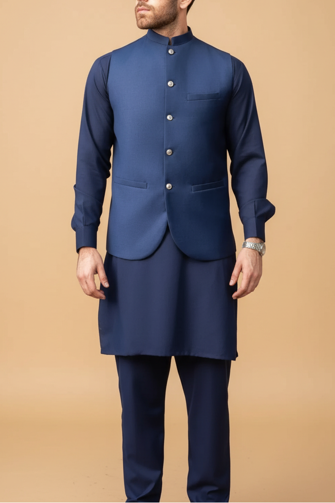 same waistcoat and shalwar kmeez