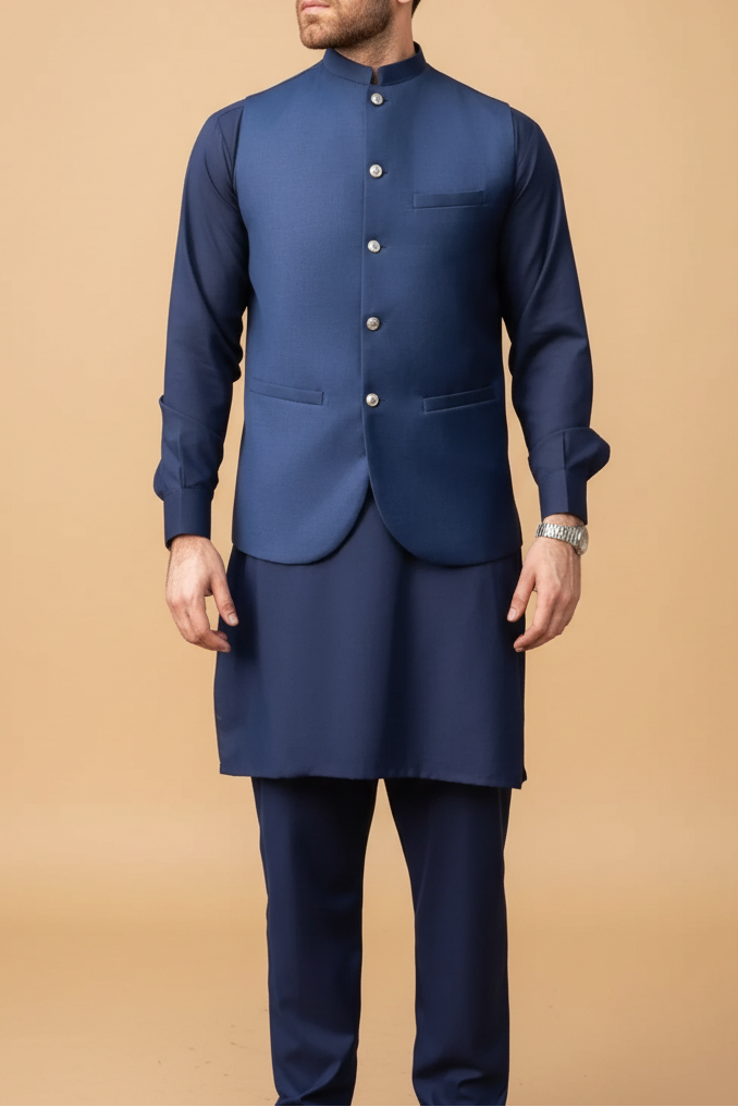 same waistcoat and shalwar kmeez